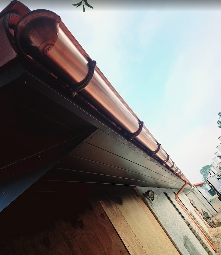Sierra Madre Copper Gutters