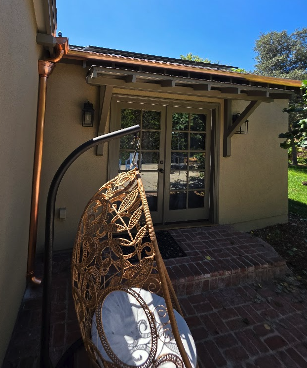 Copper Gutter Half Round